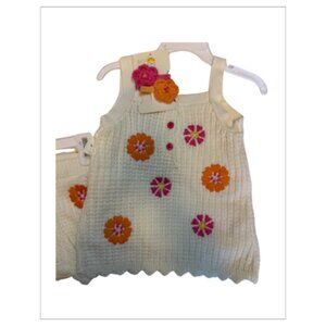NWT Floral C&C CALIFORNIA KIDS Knit Short Set Size 2T (BB0307)